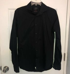 Black Button down dress shirt